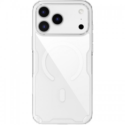 TPU чехол Nillkin Nature Pro Magnetic для Apple iPhone 17 Pro Max (6.9") Бесцветный (прозрачный)