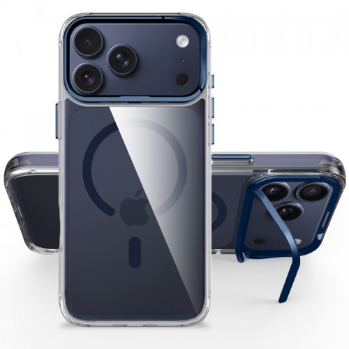 Чохол TPU Space Case Apex with MagSafe для Apple iPhone 17 Pro (6.3") Navy Blue