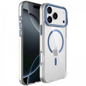 Чохол TPU Space Case Apex with MagSafe для Apple iPhone 17 Pro (6.3") Navy Blue