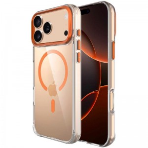 Чохол TPU Space Case Apex with MagSafe для Apple iPhone 17 Pro (6.3") Papaya