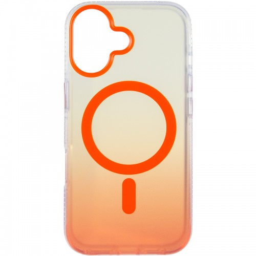 Чохол TPU+PC Phantom with Magnetic Fit для Apple iPhone 17 (6.3") Orange