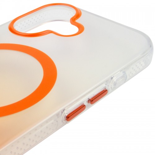 Чохол TPU+PC Phantom with Magnetic Fit для Apple iPhone 17 (6.3") Orange