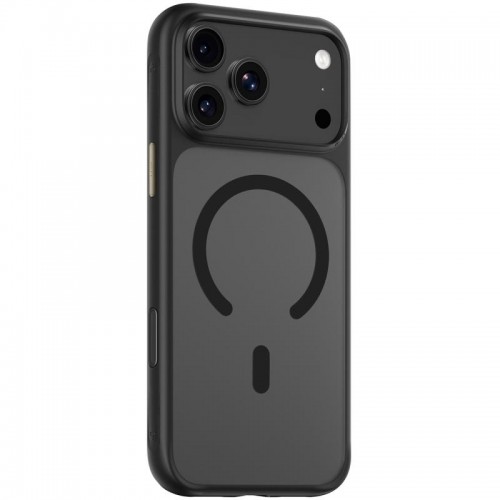 TPU+PC чехол Blueo Skin Friendly Frosted with MagSafe для Apple iPhone 17 Pro (6.3") Черный / Black