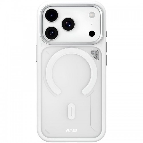 TPU+PC чехол Blueo Frosted Heat Dissipation Stand with MagSafe для Apple iPhone 17 Pro (6.3") Белый / White