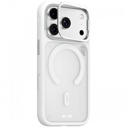 TPU+PC чехол Blueo Frosted Heat Dissipation Stand with MagSafe для Apple iPhone 17 Pro (6.3") Белый / White