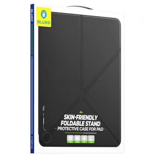 Чехол-книжка BlueO Skin Friendly для Apple iPad 10.9" (2022-24) / 11" (A16) 2025 Черный / Black