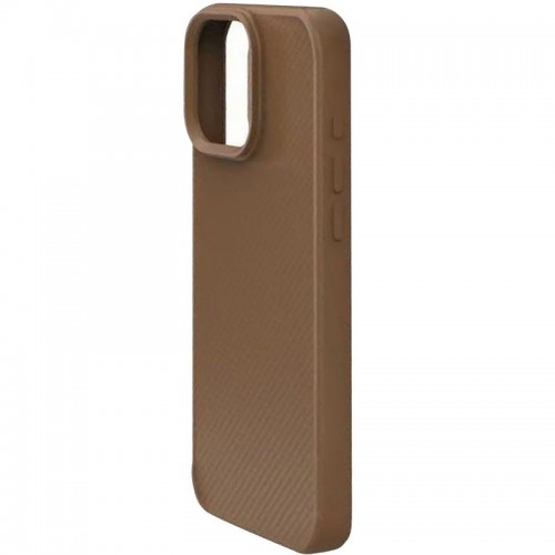 TPU чехол Carbon Protective with Magsafe для Apple iPhone 13 Pro (6.1") Coffee