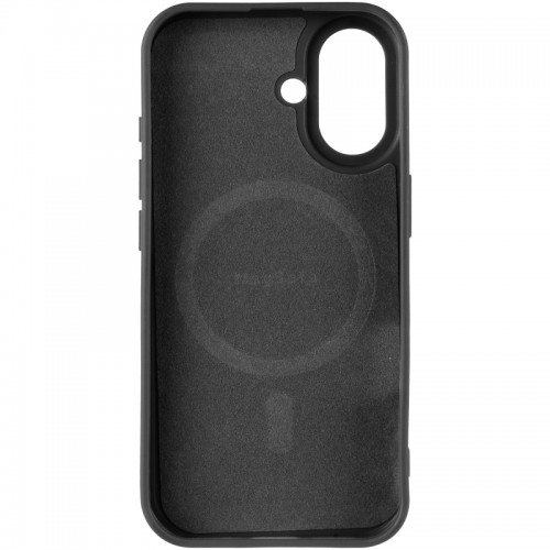 TPU чехол Carbon Protective with Magsafe для Apple iPhone 17 (6.3") Black