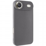 TPU чехол Carbon Protective with Magsafe для Apple iPhone 17 Air (6.5") Серый