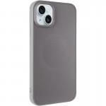 TPU чохол Carbon Protective with Magsafe для Apple iPhone 13 / 14 (6.1") Grey