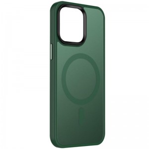 Чехол Ummi Colorful with MagSafe для Apple iPhone 13 / 14 (6.1") Зеленый / Dark Green