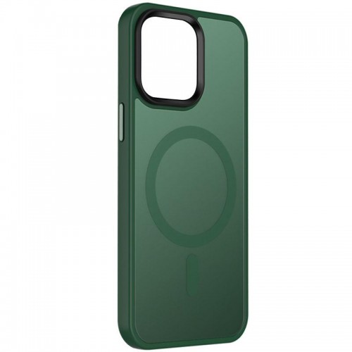 Чехол Ummi Colorful with MagSafe для Apple iPhone 13 / 14 (6.1") Зеленый / Dark Green
