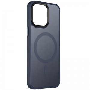 Чехол Ummi Colorful с MagSafe для Apple iPhone 13 / 14 (6.1") Синий / Navy Blue