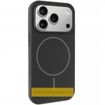 Чехол Silk Full Protective (AA) NO LOGO with Magnetic Fit для Apple iPhone 17 Pro (6.3") Черный / Black