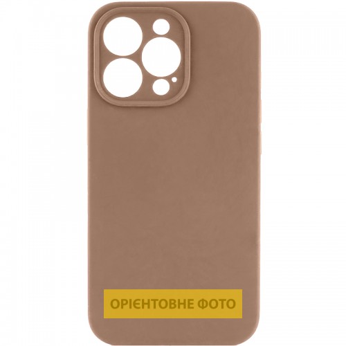 Чохол Silk Full Camera Protective (AA) NO LOGO для Apple iPhone 17 Air (6.5") Бежевий / Desert Gold