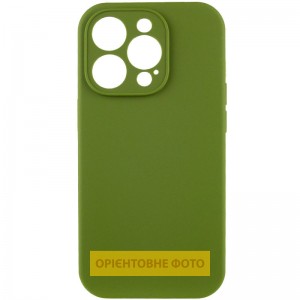 Чохол Silk Full Camera Protective (AA) NO LOGO для Apple iPhone 17 Air (6.5") Зелений / Dark Olive