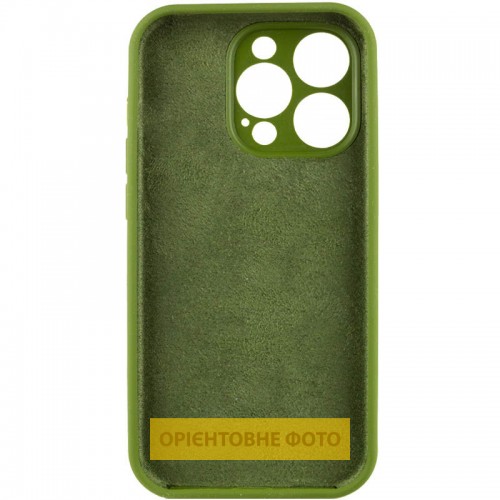 Чохол Silk Full Camera Protective (AA) NO LOGO для Apple iPhone 17 Air (6.5") Зелений / Dark Olive