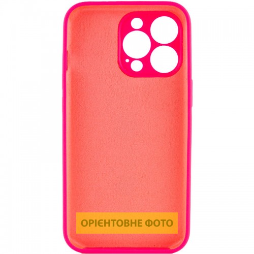 Чохол Silk Full Camera Protective (AA) NO LOGO для Apple iPhone 17 Air (6.5") Рожевий / Barbie pink