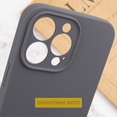 Чохол Silk Full Camera Protective (AA) NO LOGO для Apple iPhone 17 Air (6.5") Сірий / Dark Gray