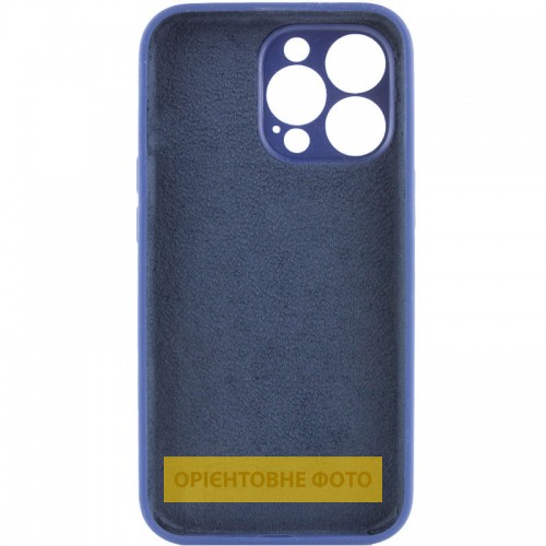Чохол Silk Full Camera Protective (AA) NO LOGO для Apple iPhone 17 Air (6.5") Синій / Deep navy