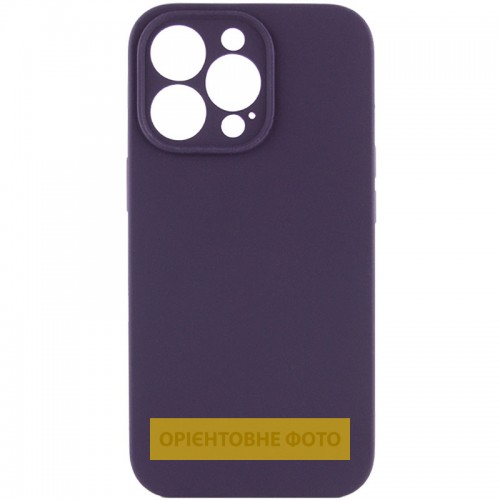 Чохол Silk Full Camera Protective (AA) NO LOGO для Apple iPhone 17 Air (6.5") Фіолетовий / Elderberry