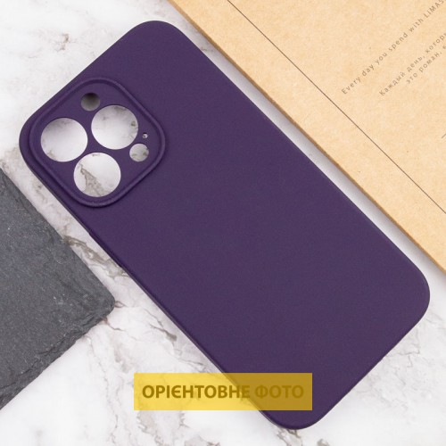 Чохол Silk Full Camera Protective (AA) NO LOGO для Apple iPhone 17 Air (6.5") Фіолетовий / Elderberry