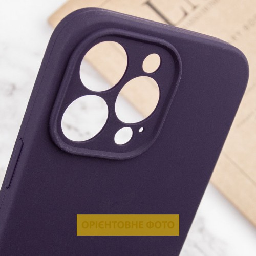 Чохол Silk Full Camera Protective (AA) NO LOGO для Apple iPhone 17 Air (6.5") Фіолетовий / Elderberry