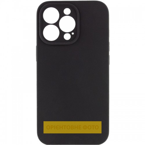 Чохол Silk Full Camera Protective (AA) NO LOGO для Apple iPhone 17 Air (6.5") Чорний / Black