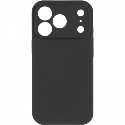 Чехол Silk Full Camera Protective (AA) NO LOGO для Apple iPhone 17 Pro (6.3") Черный / Black