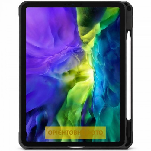 TPU+PC case Xundd 360 Rotate Stand (pen slot) для Apple iPad 10.9" (2022-24) / 11" (A16) 2025 Black