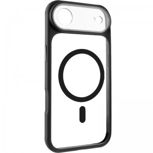 Чохол TPU+PC GETMAN Moon Clear with MagSafe для Apple iPhone 17 Air (6.5") Black