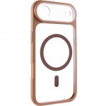 Чохол TPU+PC GETMAN Moon Clear with MagSafe для Apple iPhone 17 Air (6.5") Brown
