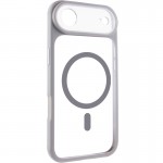 Чохол TPU+PC GETMAN Moon Clear with MagSafe для Apple iPhone 17 Air (6.5") Grey