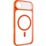 Чохол TPU+PC GETMAN Moon Clear with MagSafe для Apple iPhone 17 Air (6.5") Orange