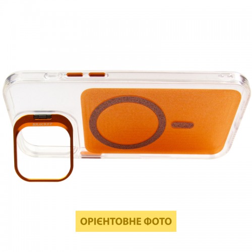 Чохол TPU+PC Jewel Sparkle with Magnetic Fit для Apple iPhone 15 Pro (6.1") Orange Sparkle
