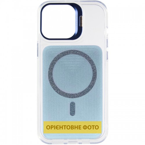 Чохол TPU+PC Jewel Sparkle with Magnetic Fit для Apple iPhone 15 Pro (6.1") Royal Blue