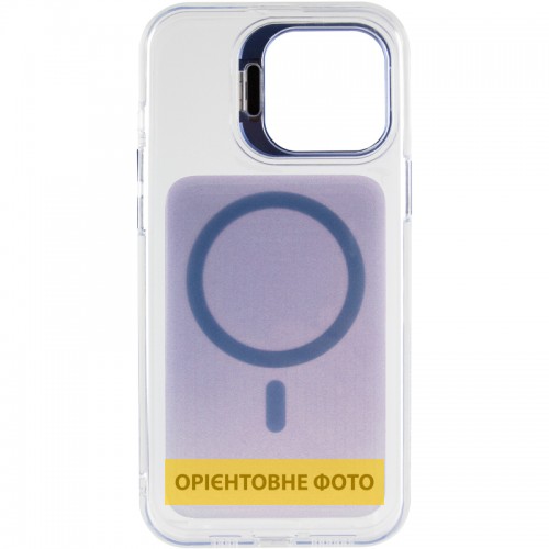 Чохол TPU+PC Jewel Sparkle with Magnetic Fit для Apple iPhone 15 Pro (6.1") Royal Blue