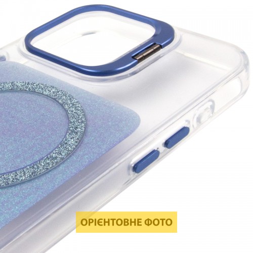 Чохол TPU+PC Jewel Sparkle with Magnetic Fit для Apple iPhone 15 Pro (6.1") Royal Blue