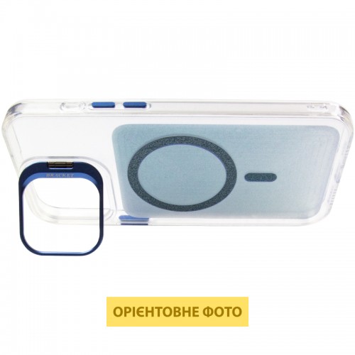 Чохол TPU+PC Jewel Sparkle with Magnetic Fit для Apple iPhone 15 Pro (6.1") Royal Blue
