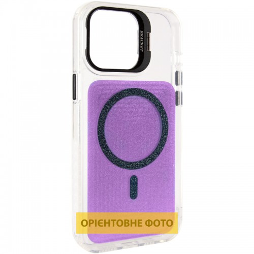 Чохол TPU+PC Jewel Sparkle with Magnetic Fit для Apple iPhone 15 Pro (6.1") Violet Shimmer