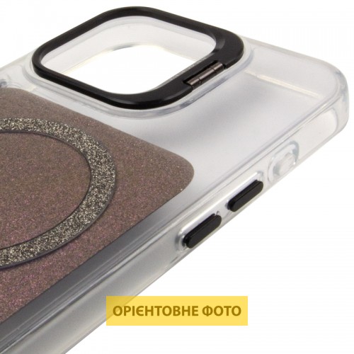 Чохол TPU+PC Jewel Sparkle with Magnetic Fit для Apple iPhone 15 Pro (6.1") Violet Shimmer