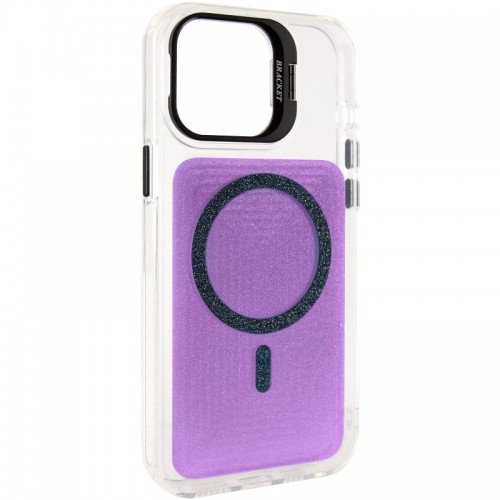 Чохол TPU+PC Jewel Sparkle with Magnetic Fit для Apple iPhone 15 Pro Max (6.7") Violet Shimmer