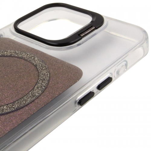 Чохол TPU+PC Jewel Sparkle with Magnetic Fit для Apple iPhone 15 Pro Max (6.7") Violet Shimmer