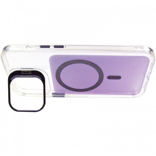 Чохол TPU+PC Jewel Sparkle with Magnetic Fit для Apple iPhone 15 Pro Max (6.7") Lavender Glitter