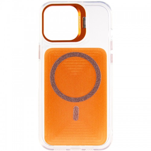 Чохол TPU+PC Jewel Sparkle with Magnetic Fit для Apple iPhone 15 Pro Max (6.7") Orange Sparkle