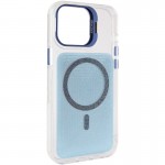 Чохол TPU+PC Jewel Sparkle with Magnetic Fit для Apple iPhone 15 Pro Max (6.7") Royal Blue