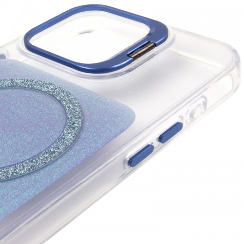 Чохол TPU+PC Jewel Sparkle with Magnetic Fit для Apple iPhone 15 Pro Max (6.7") Royal Blue