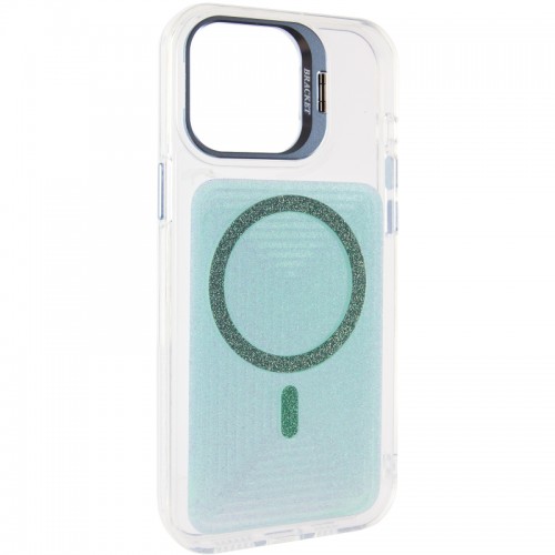 Чохол TPU+PC Jewel Sparkle with Magnetic Fit для Apple iPhone 15 Pro Max (6.7") Aqua Blue