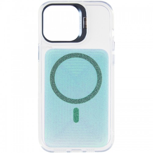 Чохол TPU+PC Jewel Sparkle with Magnetic Fit для Apple iPhone 15 Pro Max (6.7") Aqua Blue