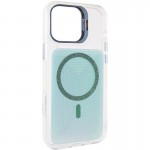 Чохол TPU+PC Jewel Sparkle with Magnetic Fit для Apple iPhone 16 Pro Max (6.9") Aqua Blue
